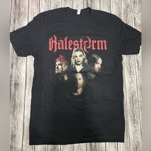 Adult Large Halestorm Summer Tour ‘23 Rock Band Shirt Good Condition